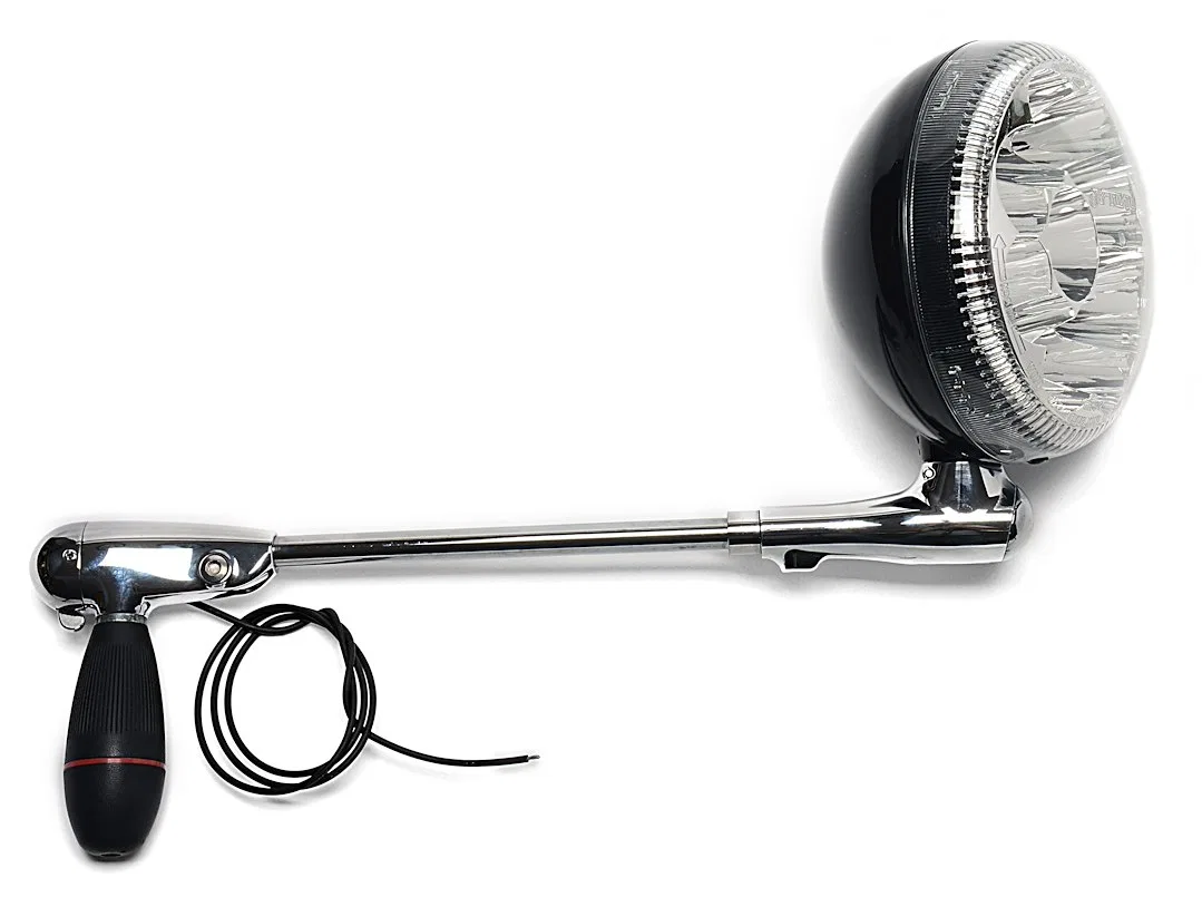 X218016-0002 – UNITY Spotlight, 30 Watt LED 6 Inch Black Round Housing White Light